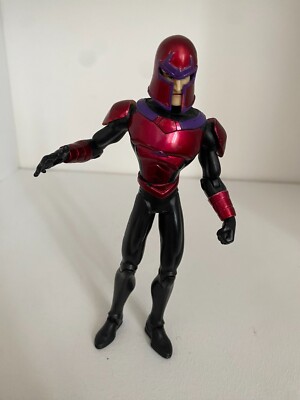 2001 MARVEL X-MEN EVOLUTION SERIES MAGNETO SPIELZEUG BIZ ACTION FIGUR