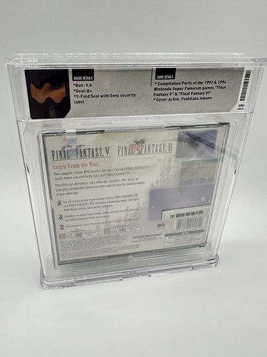 Black Label - Playstation 1 PS1 - Final Fantasy Anthology - SEALED WATA 9.6 B+ - Bild 5 von 6