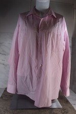 Arrow Poplin Dress Shirt Mens 17 34-35 XL Pink Wrinkle Free Long Sleeve