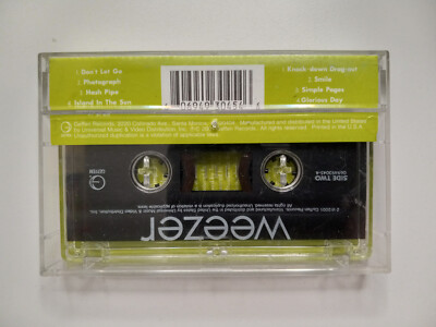 Weezer Green Album (Cassette, 2001) Geffen Records - Original US Weezer Green Album (Cassette, 2001) Geffen Records - Original US