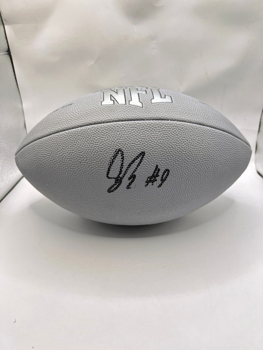 JAQUAN BRISKER Chicago Bears Signed AUTOGRAPHED NFL Football PSA