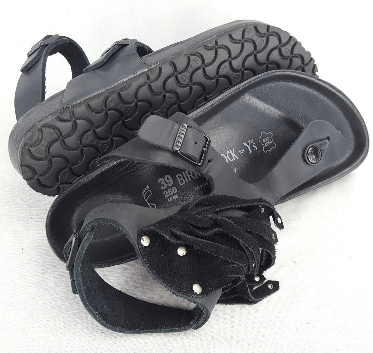 YOHJI YAMAMOTO BIRKENSTOCK Y's Gizeh HighTop Oiled Leather