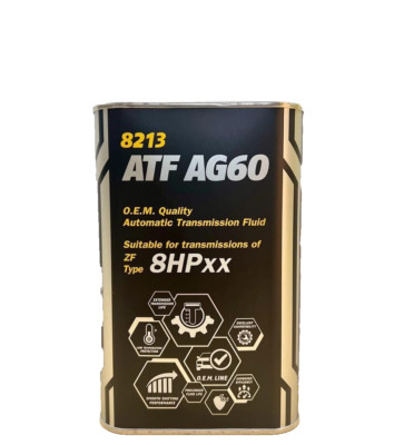 BMW LANDROVER JAGUAR AUDI ZF 8 SPEED AUTOMATIC GEARBOX OIL ATF MANNOL AG60