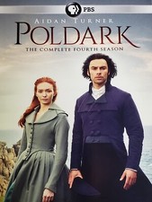 Poldark The Complete Fourth Season Masterpiece DVD 2018 3 Disc UK Edition 