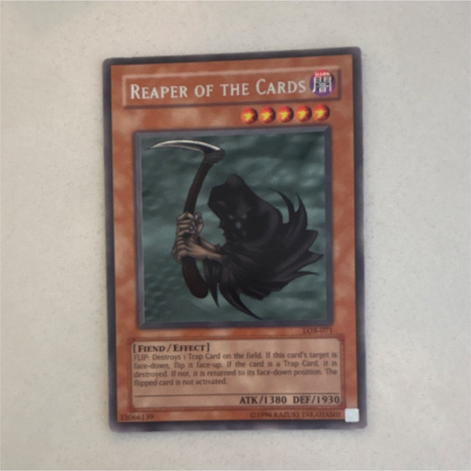 Ultra RARE Konami Yu-Gi-Oh! Reaper of the Cards LOB-071 Fiend