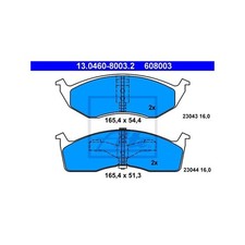 Plaquette de frein Chrysler NEW YORKER