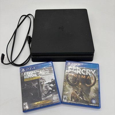 Sony PS4 Slim Console Bundle 2 Games Rainbow Six Siege Far Cry Primal