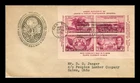 US COVER TIPEX SOUVENIR SHEET FDC SCOTT 778 HOUSE OF FARNAM CACHET