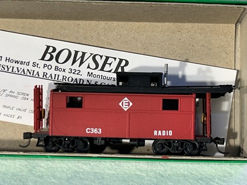 Nice Bowser Cabooses Ho (Price Is For Single Car-Pls Specify Choice)