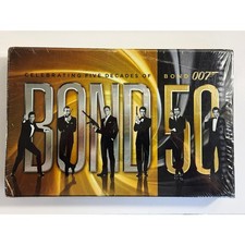 MGM Bond 50 Celebrating Five Decades of 007 DVD Box Set 22 Films Gold Black