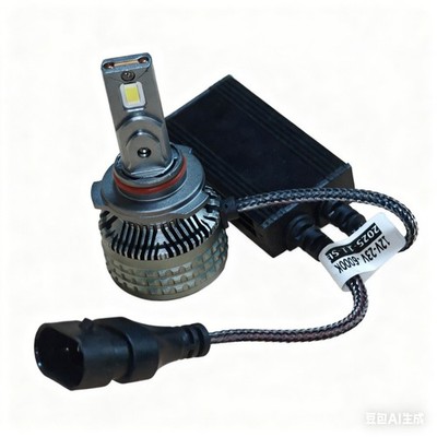 LED Headlight Bulb HB3 9005 25000LM High Low Beam CAN Bus Decoder White 2PCS