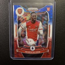 Folarin Balogun Panini Prizm Red White And Blue Prizm Rookie Card Arsenal. rookie card picture