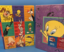 Two Unused Vintage 2000 Looney Tunes Photo Album Tweety Bugs Bunny Taz