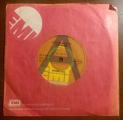 Marmalade: Falling Apart At The Seams - 1976 Australian Promo 7" Single - image 1 of 4