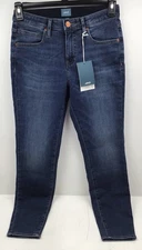 JAG Jeans Women's Cecilia Skinny Mid-Rise Jeans In Thorne Blue Size 6