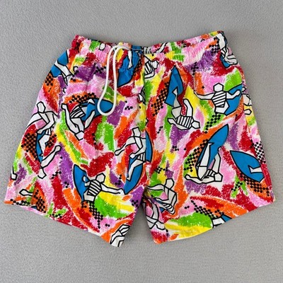Vintage 80s Cotton Surf Shorts 5