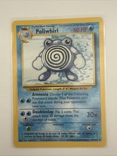 Poliwhirl 38/102 Uncommon Pokemon Card Base Set