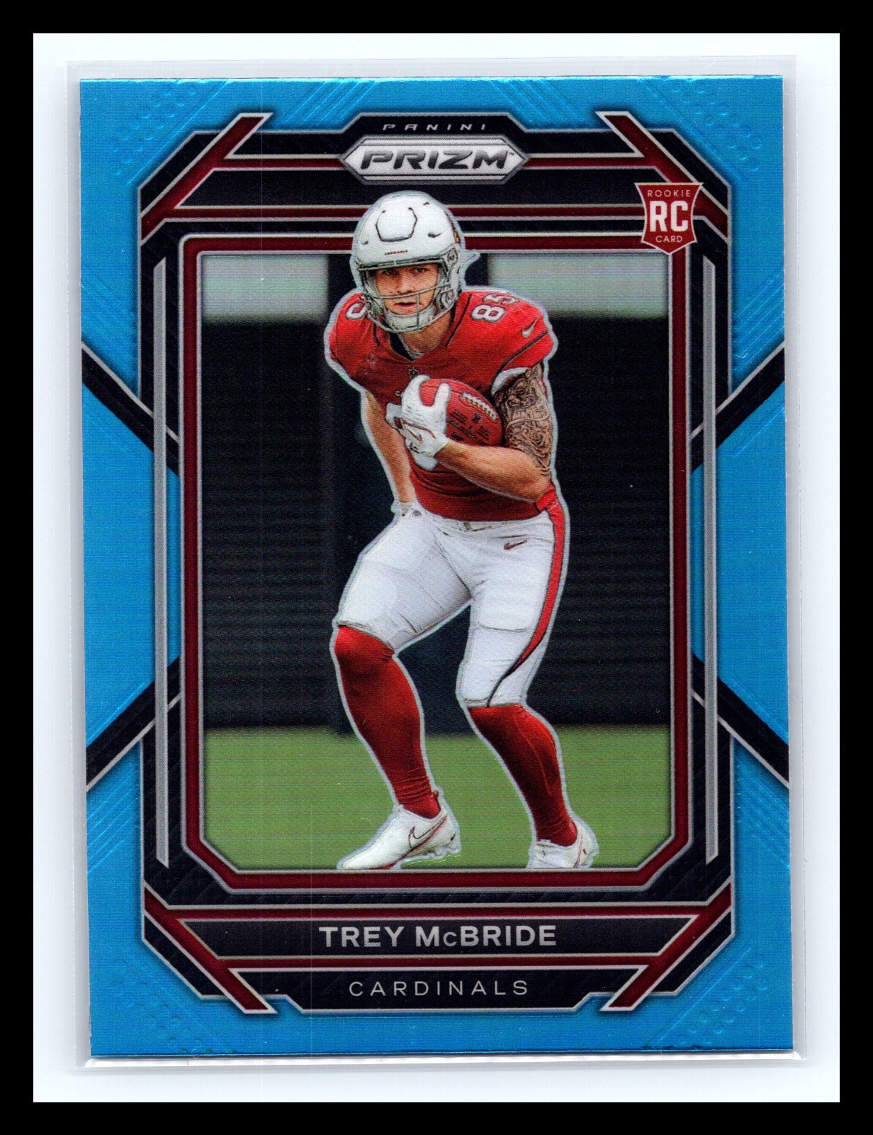 2022 Panini Prizm - Rookies Trey McBride #327 Light Blue Holo (RC)