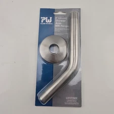Plumb Works 8" Shower Arm with Flange