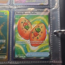 Pokémon Buddy-Buddy Poffin Holo Ultra Rare 167/132 ME01 Mega Evolution English