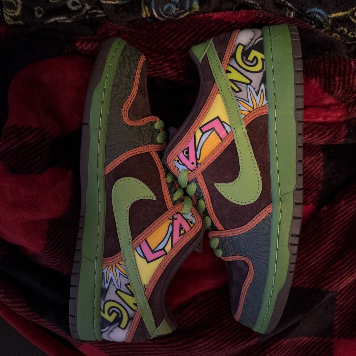 Size 9.5 - Nike SB Dunk Low de la soul 2015 886060225894| eBay Size 9.5 - Nike SB Dunk Low de la soul 2015 886060225894| eBay