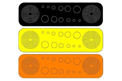 Speciality Archery Circles & Dots (Yellow) 36 Circles and 42 dots,Compound
