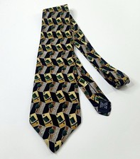 Seasonal Concepts By MMG Hallmark Design Nocelty Silk Tie Made in USA
