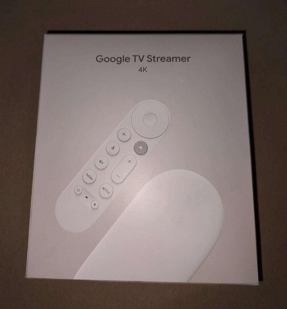 Google Chromecast with Google TV White 2160p Google Assistant