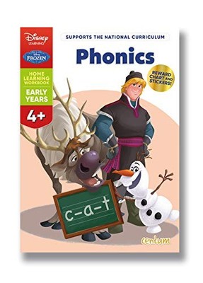 Disney Learning Frozen: Phonics 4+ by Centum Books Ltd Book The Fast Free