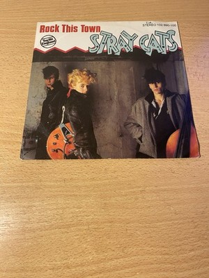 7'' STRAY CATS * Rock This Town (ROCKABILLY)