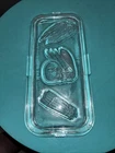 Federal Glass Refrigerator Dish Lid Replacement 8.5" Veggies Vintage No Chips