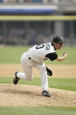 Pitcher Shingo Takatsu Chicago White Sox pitches v the Seattle Mar- Old Photo 3