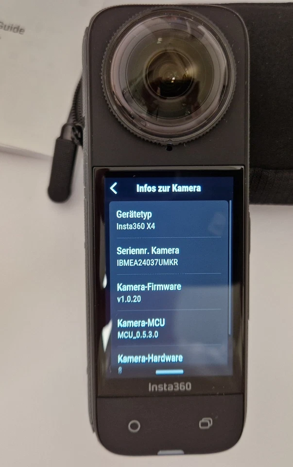 INSTA360 X4 8k 360° Actioncam wasserdicht OVP - Bild 2 von 4