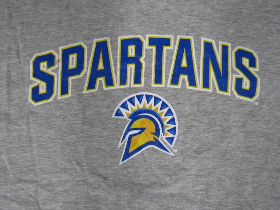 New San Jose State Spartans Mens Size M Medium Gray Shirt - Image 3 of 3