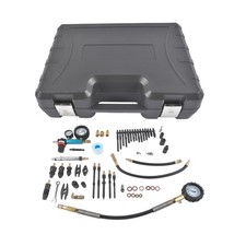 46PCS Loss Tester with Dual Gauge for Gasoline and Diesel Engines Cars Trucks