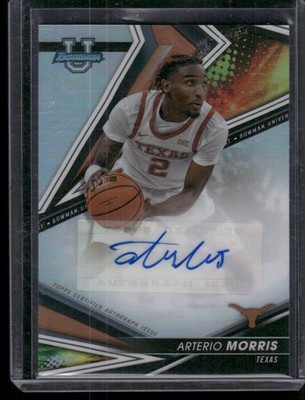 2022-23 Bowman University Best #BOA-AM Arterio Morris Auto Refractor