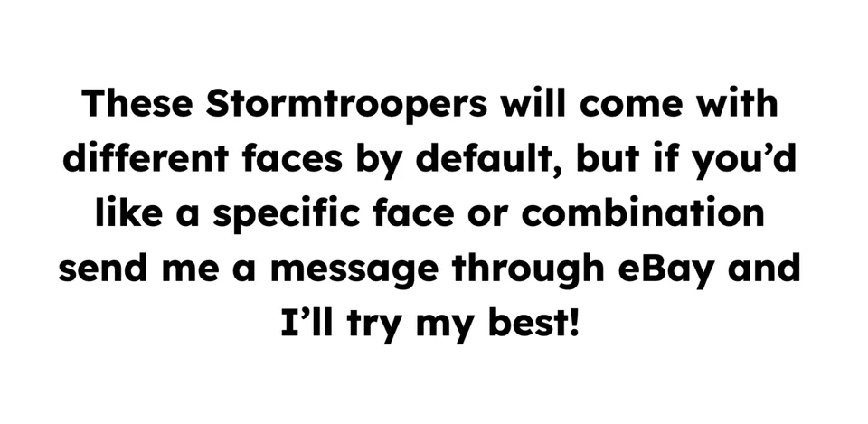 LEGO Star Wars Imperial Stormtrooper Minifigure LOT of 10 40755 75387 Army NEW - Image 2 of 2