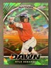 2025 Leaf Baseball Nation A New Dawn Green Crystals #69 Kyle Debarge #2/5