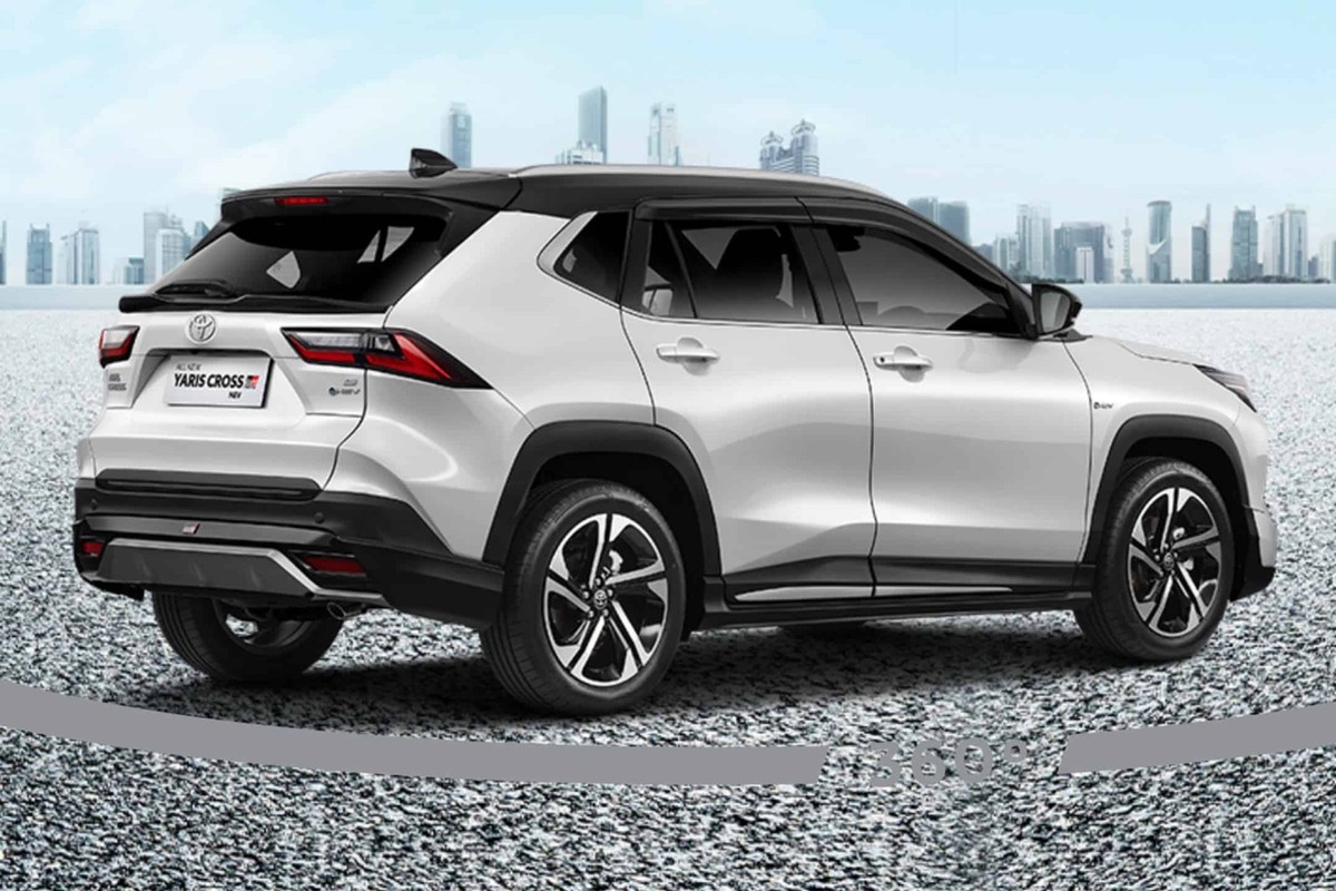 Genuine) PS162-BY006 Side Visor for Toyota Yaris Cross 2023-2025