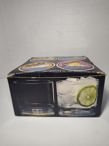 Vintage 1978 "Steady as She Goes" Nautical Acrylic Tumblers – Set of 4 –HOWW Mfg - Picture 2 of 12