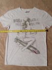 billabong t shirt vintage (War is a lack of imagination) small — photo 5
