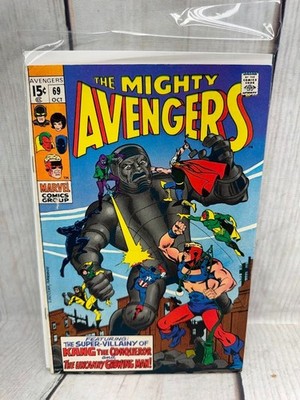 Avengers #69 (1969) 1st Grandmaster 1st Squadron Sinister Marvel VG