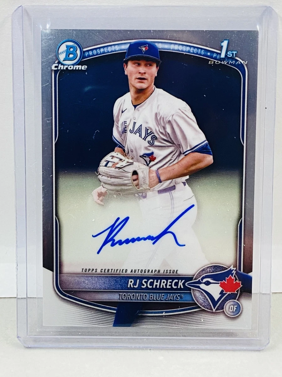 チャップマン ボウマンオート リフラクター Bowman Toronto Blue Jays Baseball Autographed Sports Trading Cards