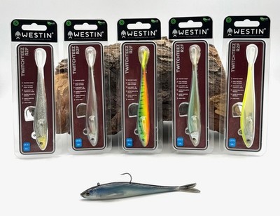 Westin TwitchTeez R2F 13,5cm 18g Soft-Jerk Gummiköder Gummifisch Montiert DA