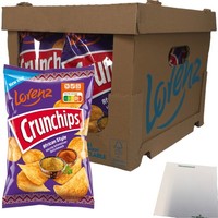 Lorenz Chips Crunchips African Style Kartoffelchips 10Er Pack 10X150G Packung