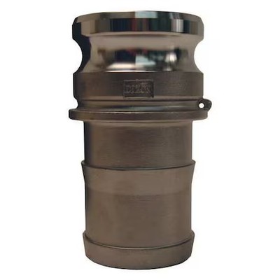 Dixon G250-E-Ss Cam And Groove Adapter, 2-1/2'', 316 Ss