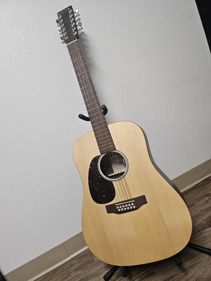 Guitarra A/E Martin DX2E Serie X de 12 Cuerdas Palisandro para Zurdos Dreadnought Foto 4 de 4