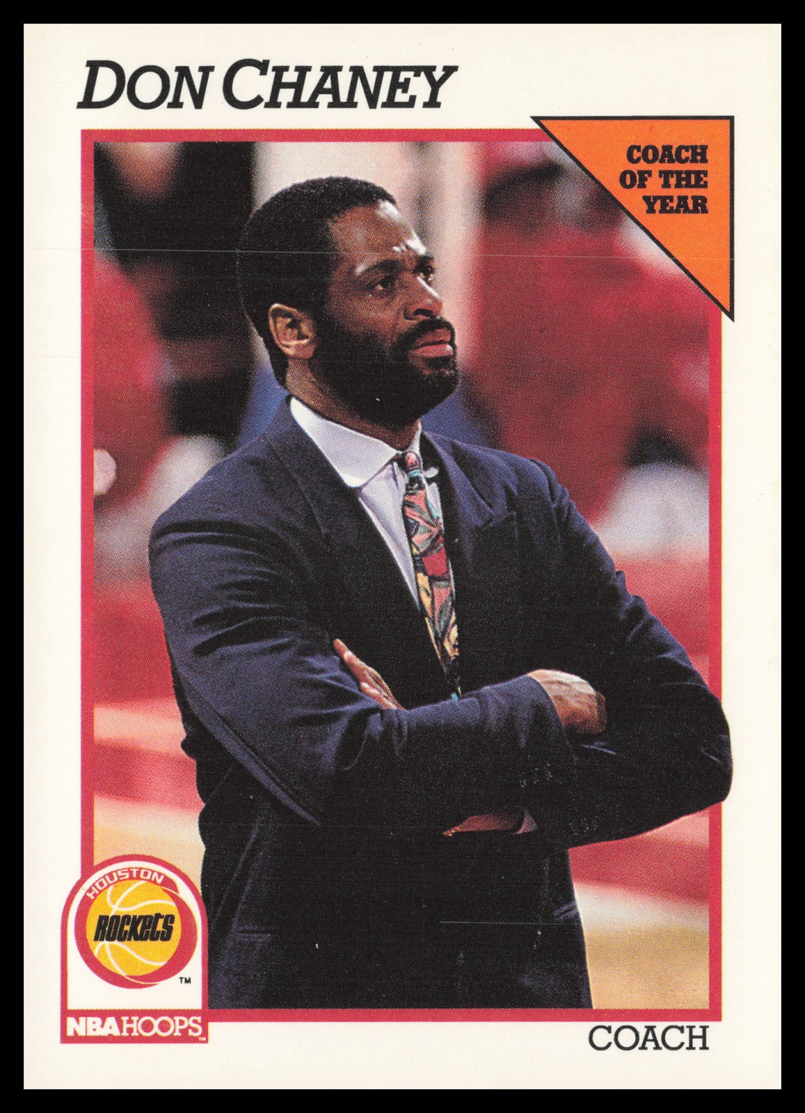 1991-92 Hoops #230 Don Chaney Houston Rockets Basketball Card