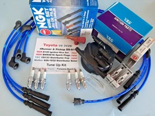 Toyota 4Runner & Pickup 3.0 V6 89-91 NGK Wire NGK Plugs, Distributor Cap & Rotor