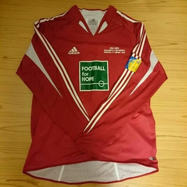 Vintage Kaka Charity Limited Model adidas Long Sleeve Jersey Original